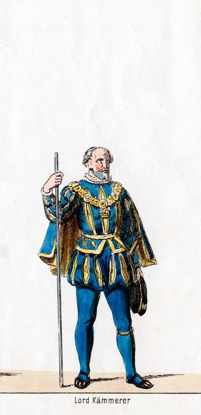 Lord Treasurer, Costume Design for Shakespeare