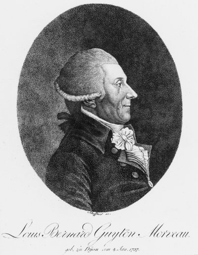 Louis Bernard Guyton Morveau, French chemist and lawyer by Unbekannt