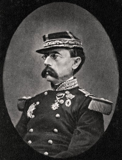 Louis Faidherbe, French soldier and general, 1870 by Unbekannt