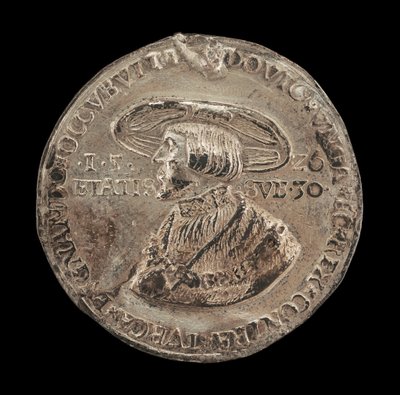 Louis II, King of Hungary and Bohemia (obverse) by Unbekannt