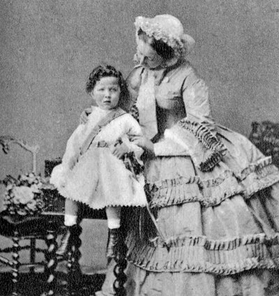 Louis Napoleon, Prince Imperial, as a Young Child by Unbekannt