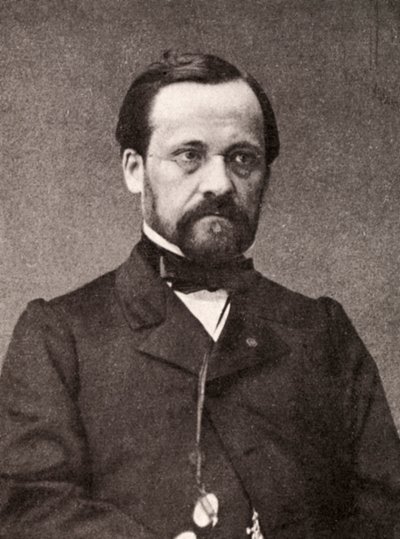 Louis Pasteur, French Microbiologist and Chemist by Unbekannt