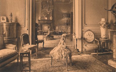 Louis XVI Room at the Cuban Embassy in Brussels, Belgium by Unbekannt