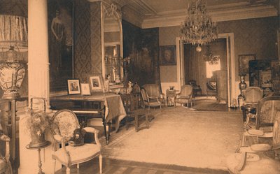 Louis XVI Room at the Cuban Embassy in Brussels, Belgium by Unbekannt
