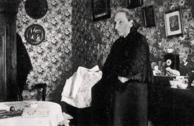 Louise Michel, French schoolteacher, medical worker and anarchist, 1899 by Unbekannt