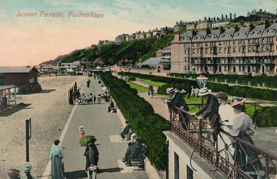 Lower Parade, Folkestone by Unbekannt