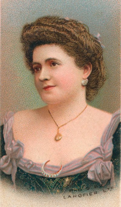 Luisa Tetrazzini, Italian coloratura soprano, 1911 by Unbekannt