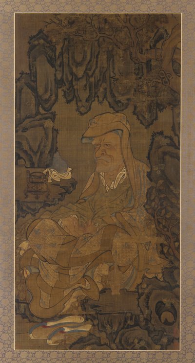 Luohan Meditating in a Grotto by Unbekannt