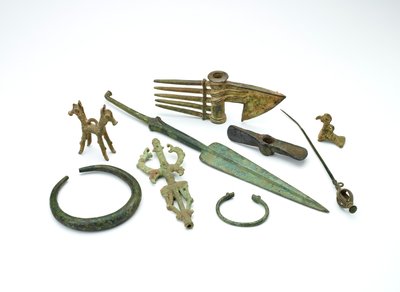 Luristan Small Bird Pendant and Assorted Tools by Unbekannt
