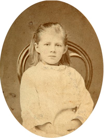 Lyubov Dostoyevskaya, Daughter of the Author Fyodor Dostoevsky, 1870s by Unbekannt