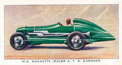 M. G. Magnette Major A. T. G. Gardner by Unbekannt