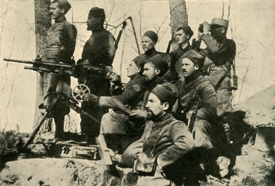 Machine-Gun Section of Zouaves, First World War by Unbekannt