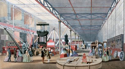 Machinery Hall, Crystal Palace Exhibition, London by Unbekannt
