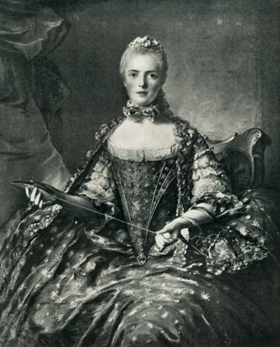 Madame Adélaïde tatting by Unbekannt