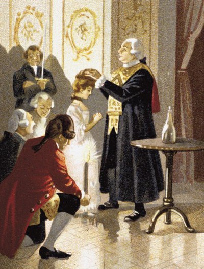 Magic Session of Count Alessandro of Cagliostro by Unbekannt