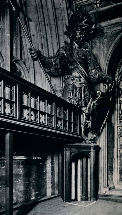 Magog Corineus, one of the two City giants burnt in the London Guildhall fire by Unbekannt