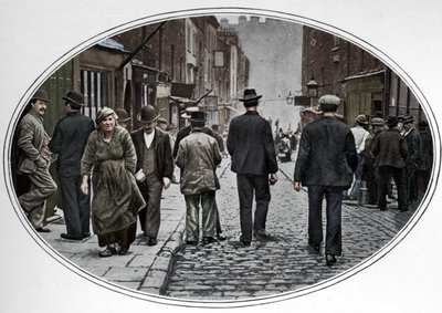 Main Street of the Italian Community, Clerkenwell, London by Unbekannt