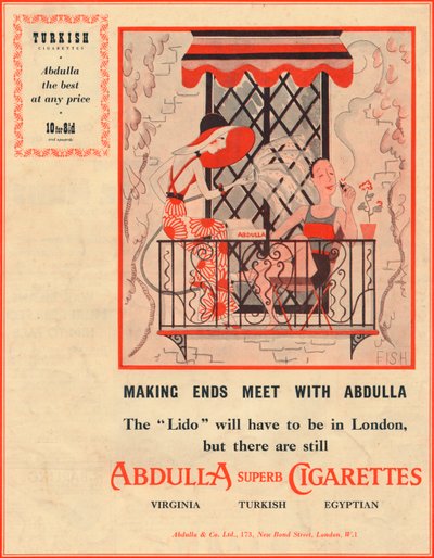 Making Ends Meet With Abdulla, 1940 by Unbekannt