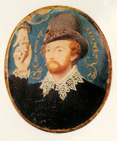 Man Clasping a Hand from a Cloud, 1588 by Unbekannt