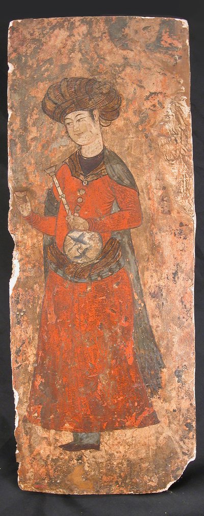 Man Holding a Bottle and a Cup, 16th-17th century by Unbekannt