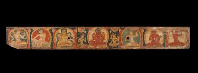 Manuscript Cover with Avalokiteshvara The Bodhisattva of Infinite Compassion by Unbekannt
