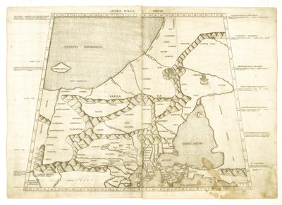 Map of Muscovy by Ptolemy by Unbekannt