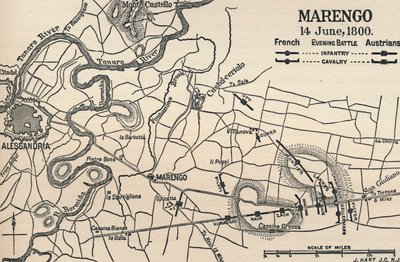 Marengo - 14 June, 1800 Evening Battle by Unbekannt