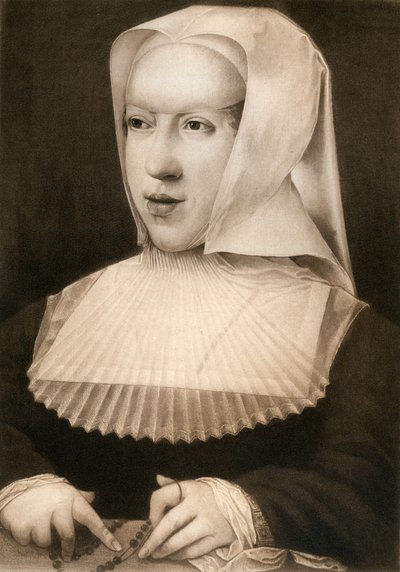Margaret of Savoy, Regent of the Netherlands by Unbekannt