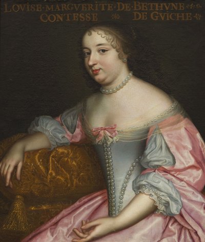 Marguerite Louise Suzanne de Béthune, Comtesse de Guiche, Duchesse de Lude, ca 1665 by Unbekannt