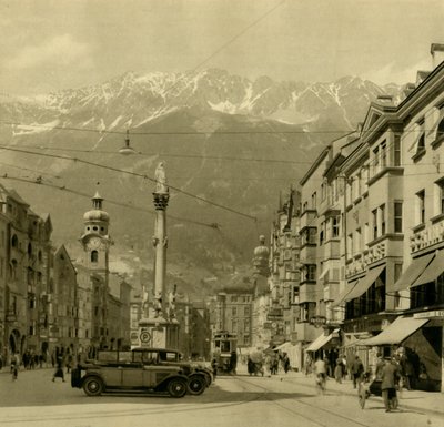 Maria-Theresien-Strasse, Innsbruck, Tyrol, Austria by Unbekannt