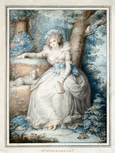 Maria Fitzherbert, Companion of King George IV by Unbekannt