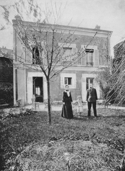Marie 1867-1934 and Pierre 1859-1906 Curie by Unbekannt