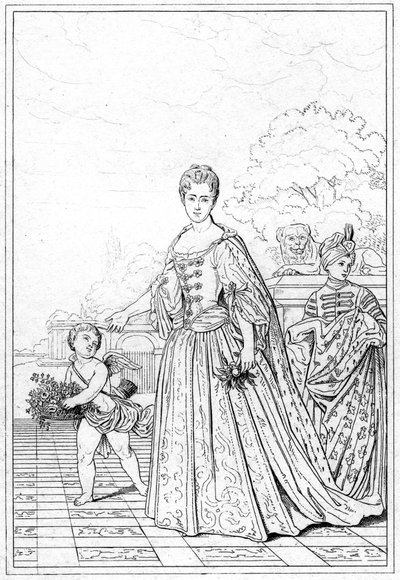 Marie Adelaide of Savoy, Duchess of Bourgogne by Unbekannt