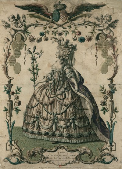 Marie Antoinette of Austria, Queen of France and Navarre: married at Versailles on May 16, 1775 by Unbekannt