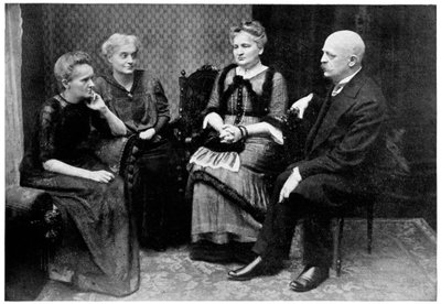 Marie Curie with Members of Her Family in Warsaw, Poland, 1912 by Unbekannt