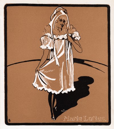 Marie Loftus 1857-1940, Scottish music hall star, late 19th century by Unbekannt