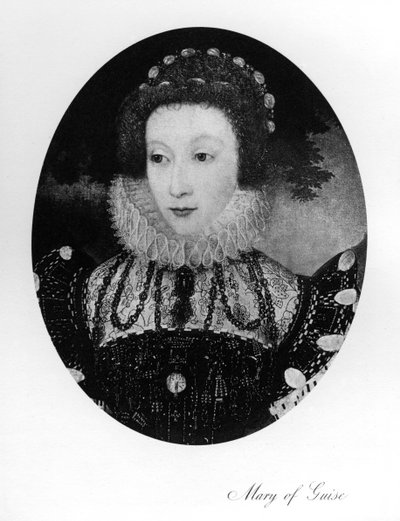 Marie de Guise, Queen Consort of James V of Scotland by Unbekannt