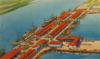 Marine Terminal Port, Barranquilla by Unbekannt