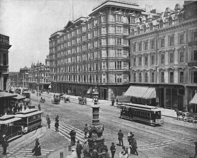 Market Street, San Francisco, California, USA, c1900 by Unbekannt