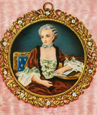 Marquise De Pompadour by Unbekannt