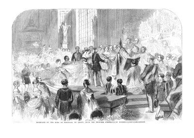 Marriage of the King of Portugal, by Proxy, with the Princess Stephanie by Unbekannt