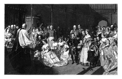 Marriage of the Princess Royal and Emperor Frederick III, 25 January 1858, c1888 by Unbekannt