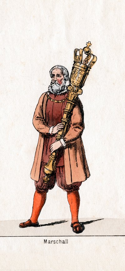 Marshal costume design for Shakespeare