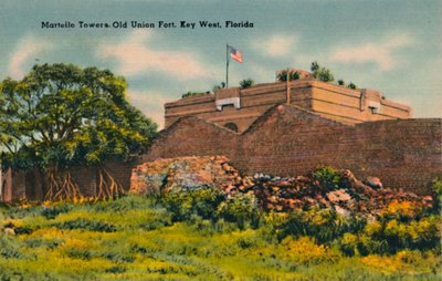 Martello Towers Old Union Fort, Key West, Florida by Unbekannt