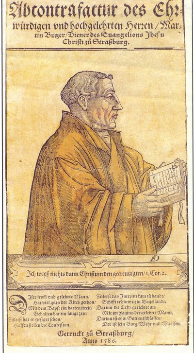 Martin Bucer 1491-1551 by Unbekannt