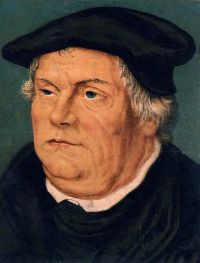 Martin Luther, 16th century German Protestant reformer by Unbekannt