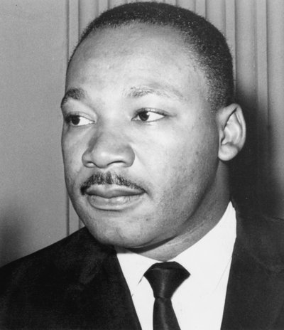 Martin Luther King Jr., American Black Civil Rights Campaigner by Unbekannt