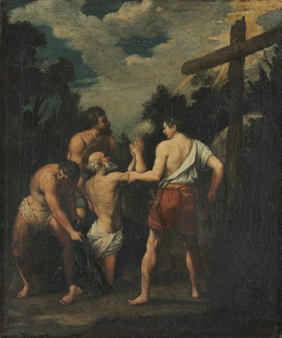 Martyrdom of Saint Andrew by Unbekannt