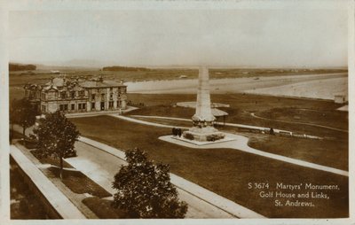 Martyrs Monument, Golf House and Links, St. Andrews by Unbekannt