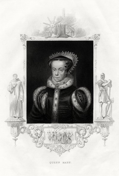 Mary I 1516-1558, also known as Mary Tudor by Unbekannt
